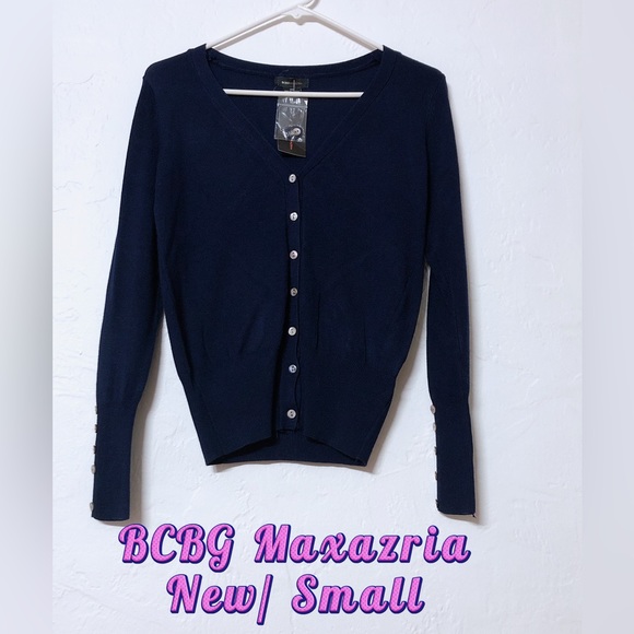 BCBG Small Sweater Cardigan - Picture 1 of 2